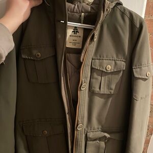 Warm Women’s Forest Green Winter Jacket